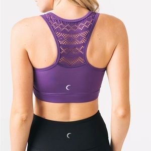 NWTB Purple recycled bomber bra. Size xl.